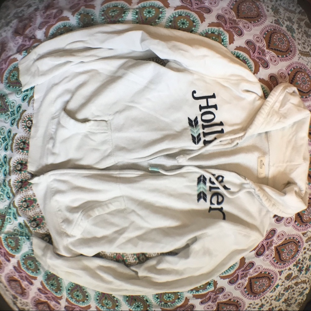 White Hollister Jacket